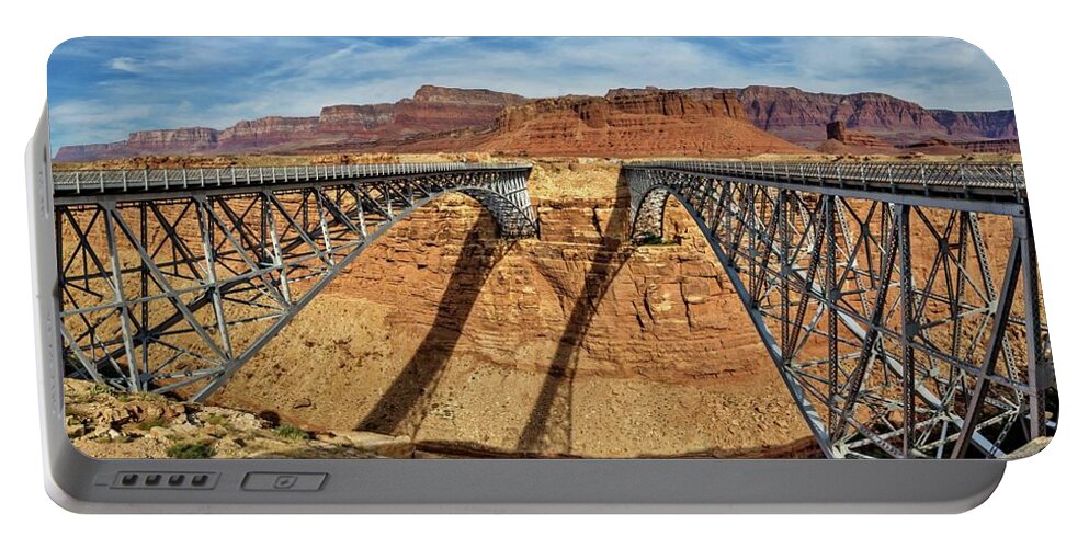 Navajo Bridges Portable Battery Charger featuring the photograph Navajo Bridges No. 8 by Marisa Geraghty Photography