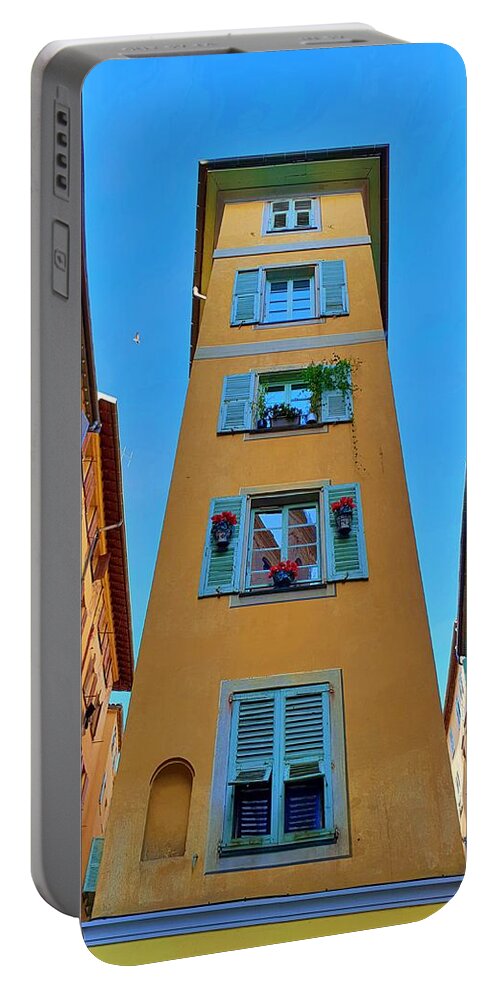 Architecture Portable Battery Charger featuring the photograph Nice Old Town Angles by Andrea Whitaker