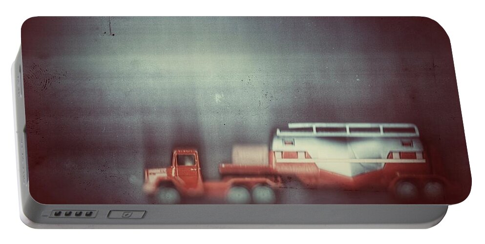 Truck Portable Battery Charger featuring the photograph Night Shift by Mark Ross