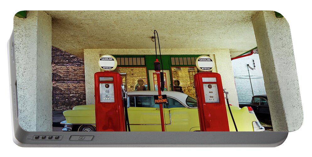 Air Portable Battery Charger featuring the photograph No Parking by Bill Chizek
