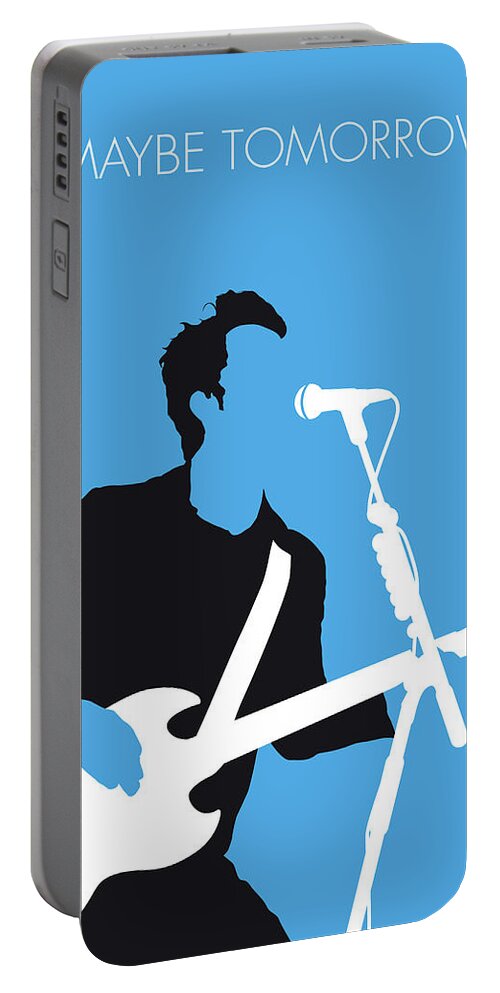 Stereophonics Portable Battery Charger featuring the digital art No239 MY Stereophonics Minimal Music poster by Chungkong Art