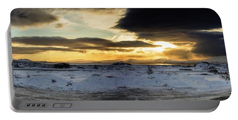 Northern Portable Battery Charger featuring the photograph Northern atmosphere by Robert Grac