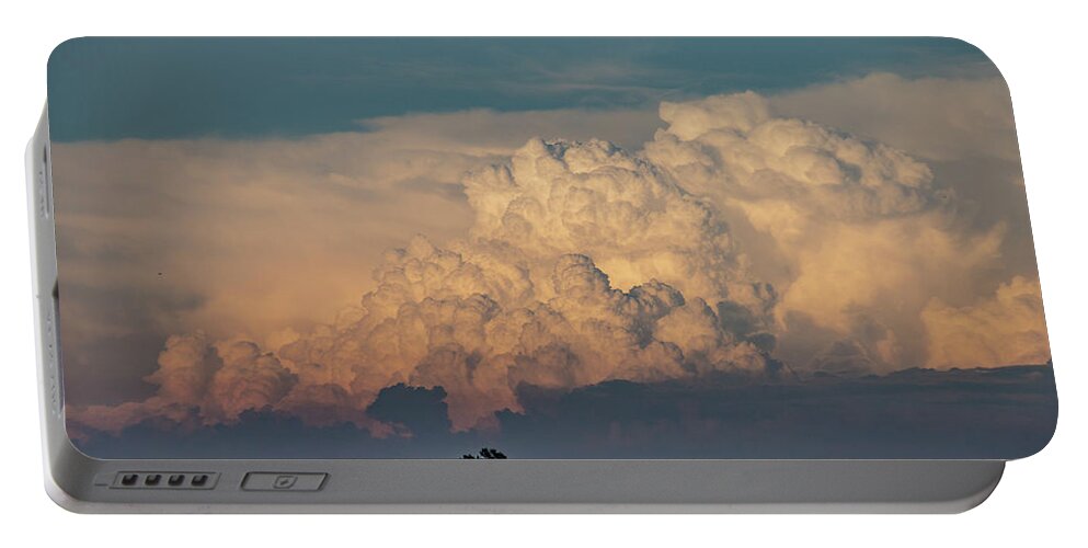 Nebraskasc Portable Battery Charger featuring the photograph Now this is a Nebraska Stormscape 004 by NebraskaSC