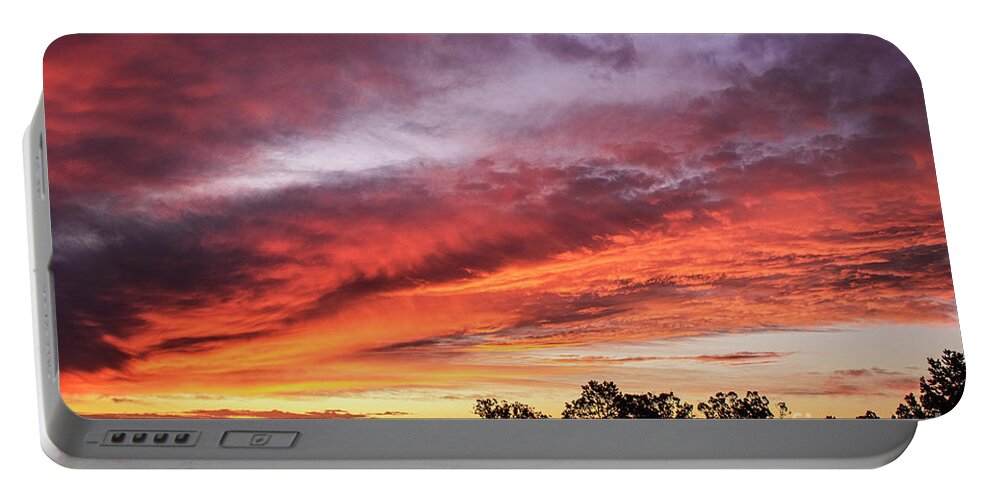Natanson Portable Battery Charger featuring the photograph October Dawn by Steven Natanson