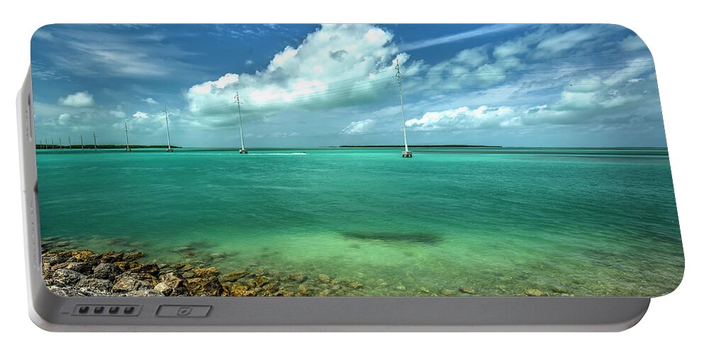 Oh Portable Battery Charger featuring the photograph Oh, My Florida Keys by Felix Lai