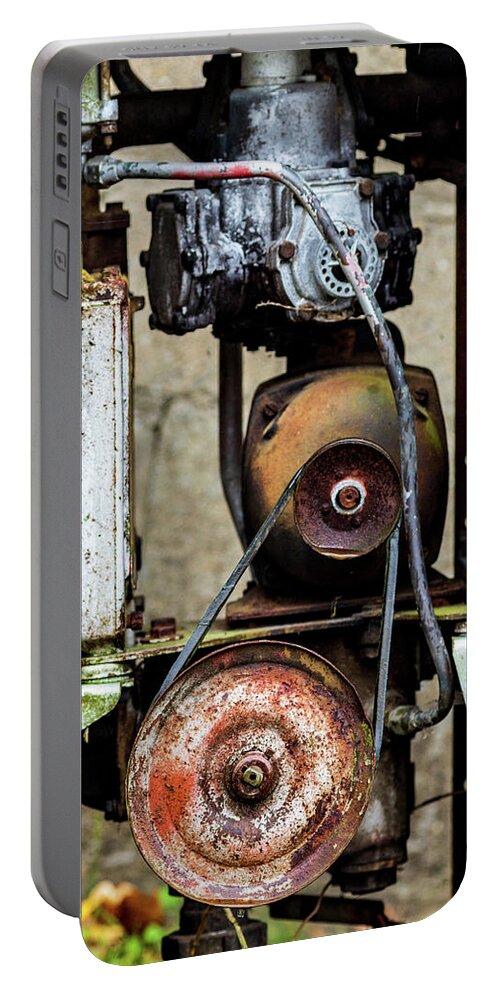 National Park Portable Battery Charger featuring the photograph Abandoned Places - NJ #1 by Amelia Pearn
