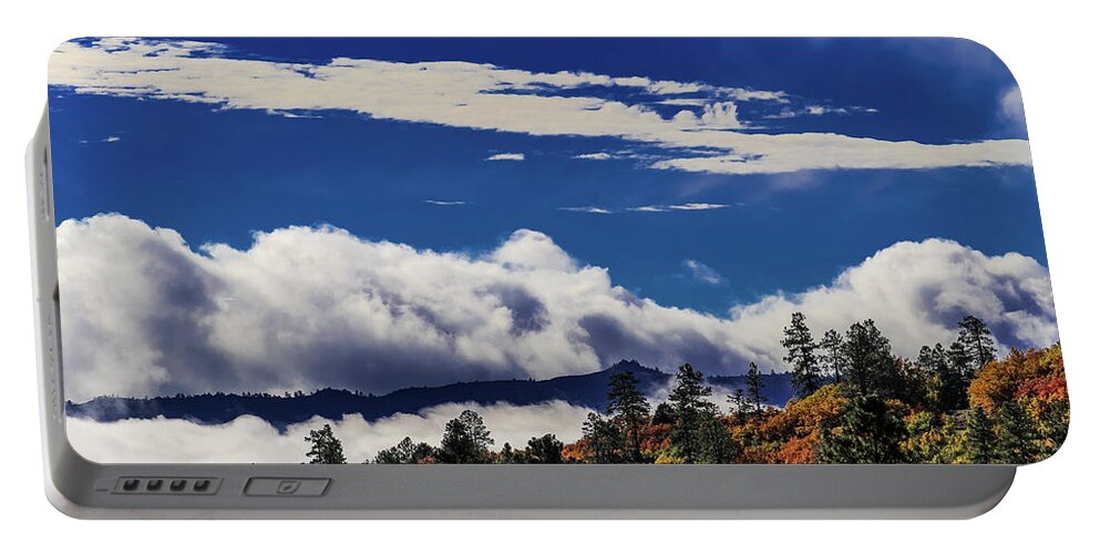 Canon 7d Mark Ii Portable Battery Charger featuring the photograph Over the Mountain by Dennis Dempsie
