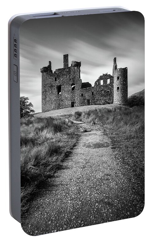 Kilchurn Castle Portable Battery Charger featuring the photograph Path to Kilchurn Castle by Dave Bowman