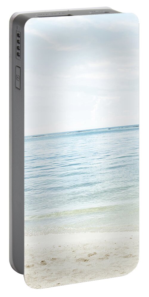 Ocean Portable Battery Charger featuring the photograph Peaceful Ocean by Kali Wilson