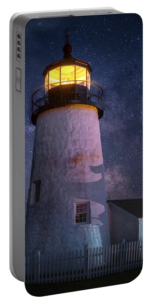 Maine Portable Battery Charger featuring the photograph Pemaquid Dream by Robert Fawcett