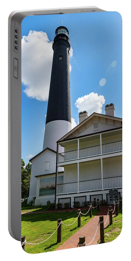 2019 Portable Battery Charger featuring the photograph Pensacola Lighthouse and Maritime Museum by Tim Stanley
