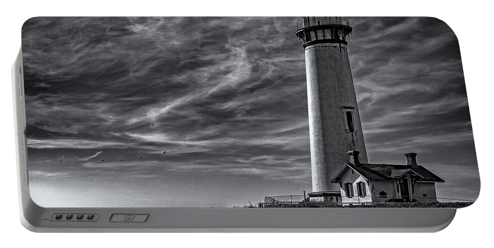 Photographs Portable Battery Charger featuring the photograph Pigeon Point Light Station by John A Rodriguez