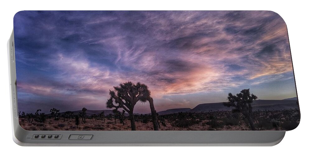 Sunset Portable Battery Charger featuring the photograph Pipes Canyon Sunset by Kyle Mcdonough