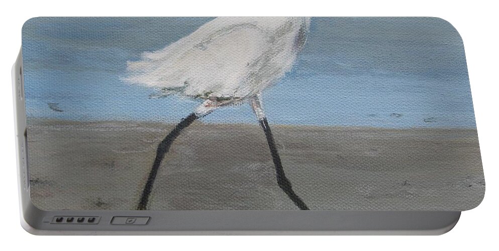 Painting Portable Battery Charger featuring the painting Prancer by Paula Pagliughi