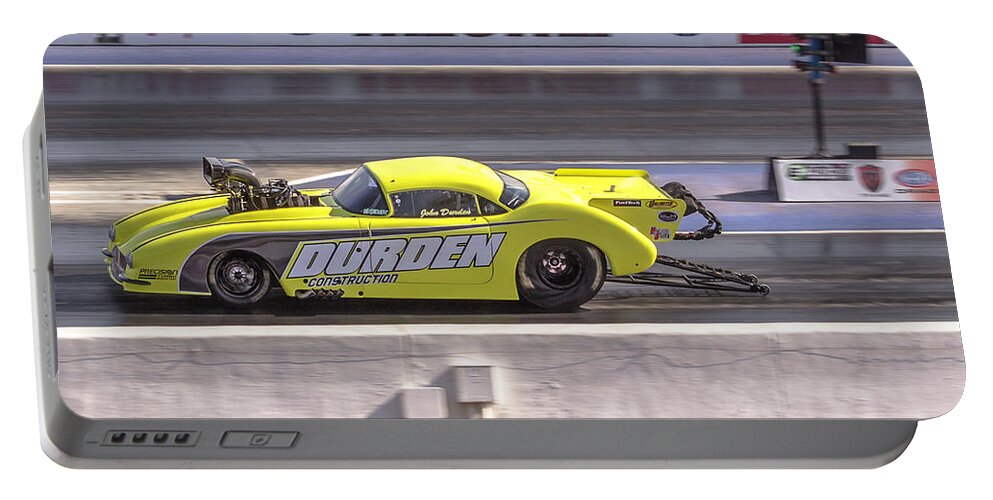 Pro Mod Portable Battery Charger featuring the photograph Pro Mod Corvette by Darrell Foster