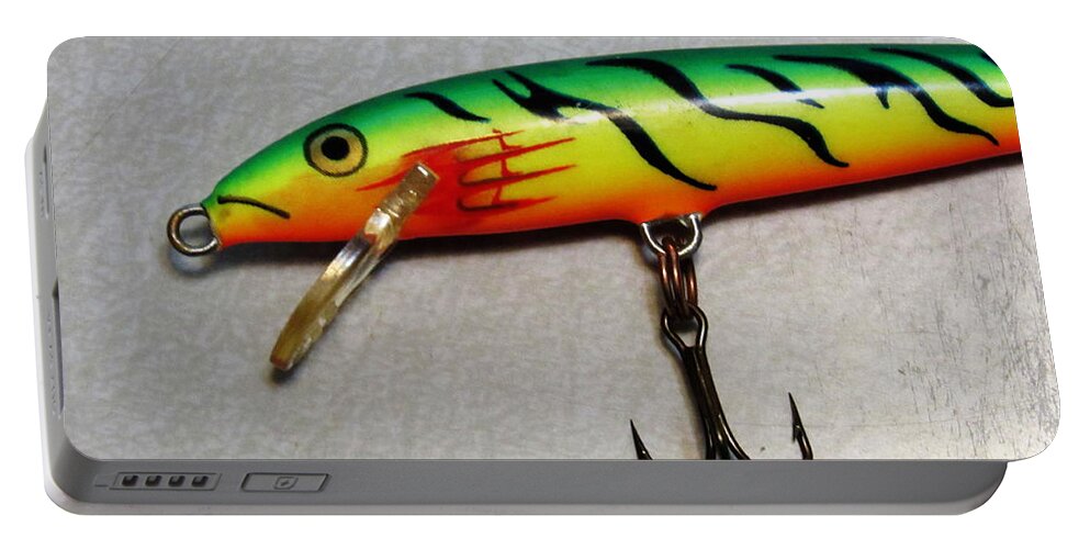 Rapala Firetiger Fishing Lure Portable Battery Charger by Jeff