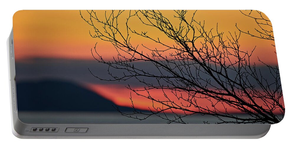Lake Superior Portable Battery Charger featuring the photograph Reach for the Sky by Doug Gibbons