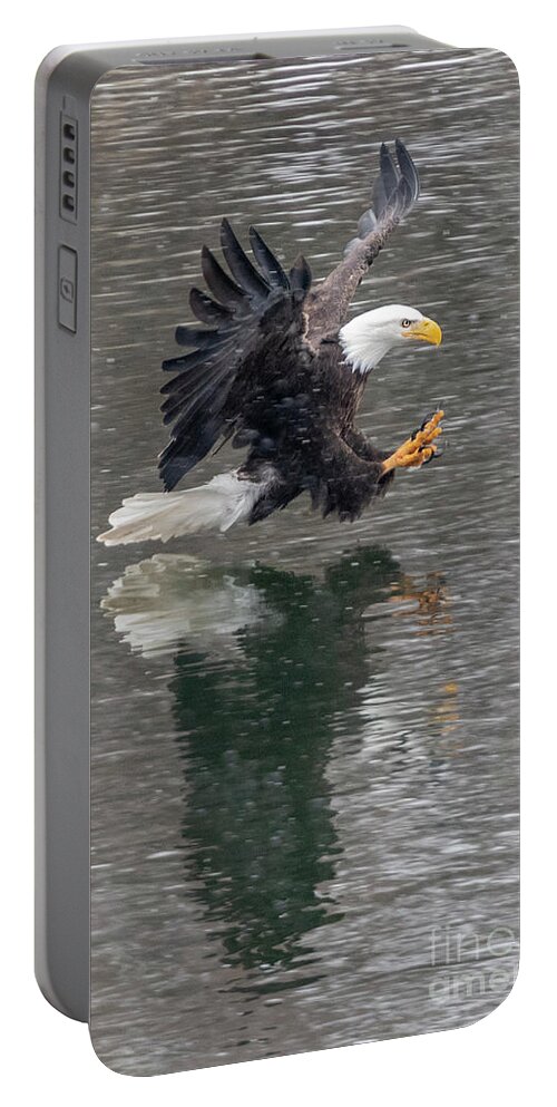 Eagle Portable Battery Charger featuring the photograph Ready to Grab by Michael Dawson