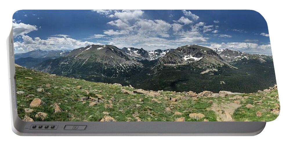 Colorado Portable Battery Charger featuring the photograph Rocky Mountains by Trent Mallett