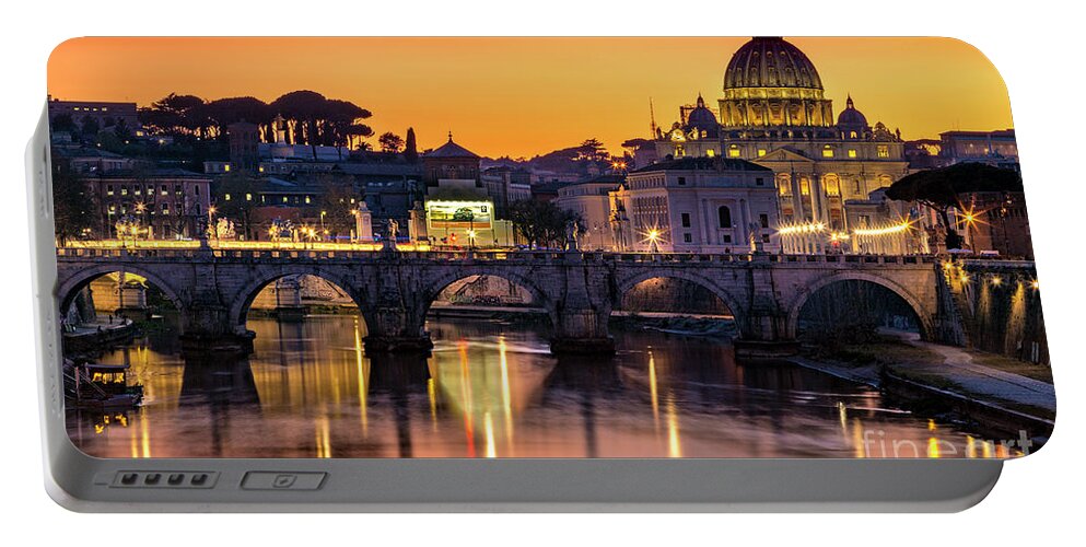Rome Portable Battery Charger featuring the photograph Roma-01 by Bernardo Galmarini