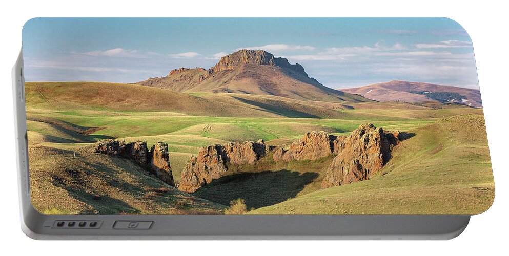 Rugged Portable Battery Charger featuring the photograph Rugged Blaine County by Todd Klassy