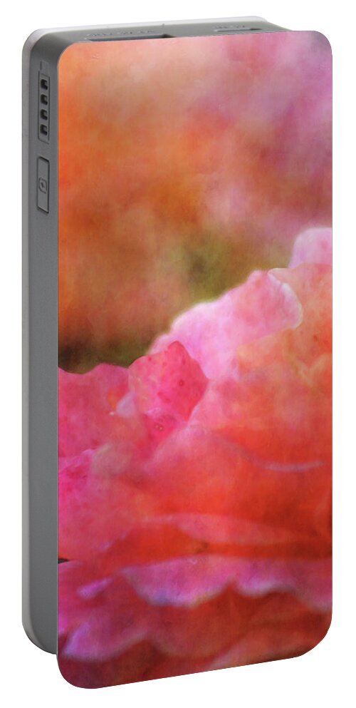 Impressionist Portable Battery Charger featuring the photograph Scalloped 5512 IDP_2 by Steven Ward