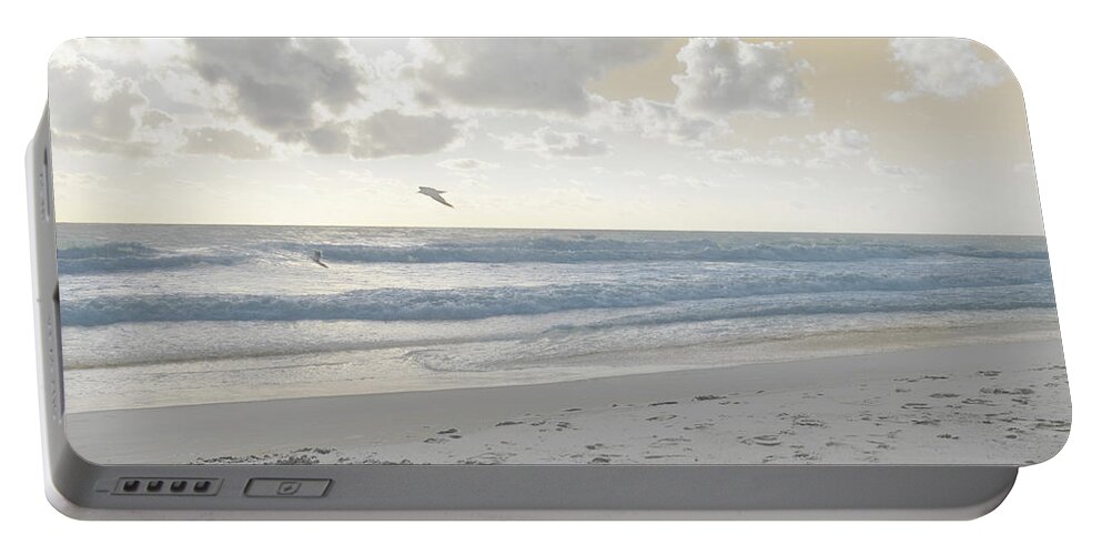 Photography Portable Battery Charger featuring the photograph Serene Sea I by Sharon Chandler
