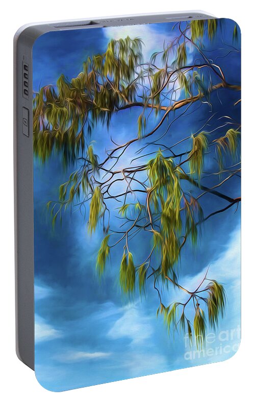 She Oak Leaves Portable Battery Charger featuring the photograph She oak leaves by Sheila Smart Fine Art Photography