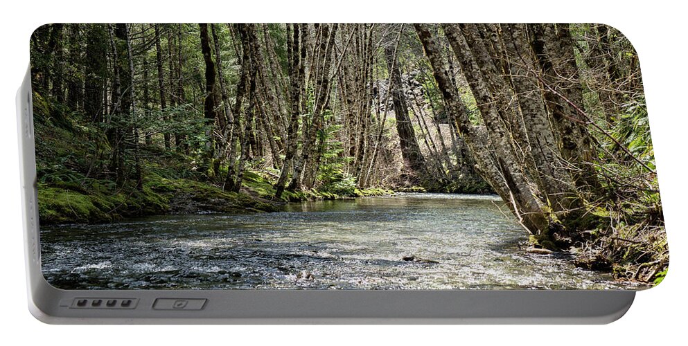 Betty Depee Portable Battery Charger featuring the photograph Shelly Creek by Betty Depee
