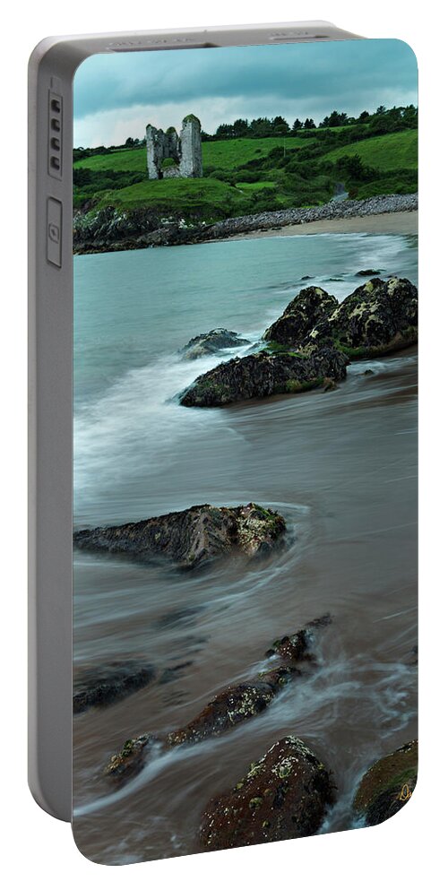 Castle Portable Battery Charger featuring the photograph Shore Castle by Dan McGeorge