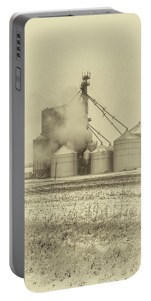 Steve Harrington Portable Battery Charger featuring the photograph Smooth Operator 4 - Sepia by Steve Harrington