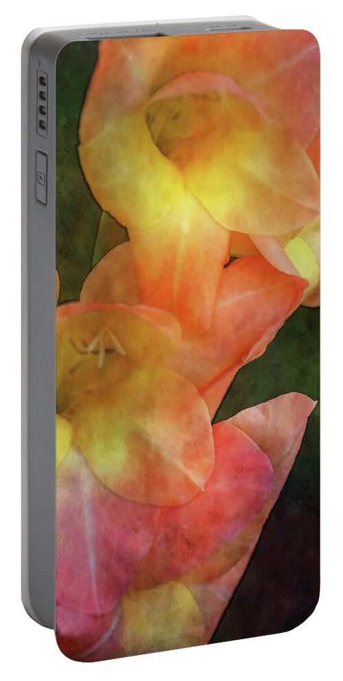 Impressionist Portable Battery Charger featuring the photograph Soft Blush 2975 IDP_2 by Steven Ward
