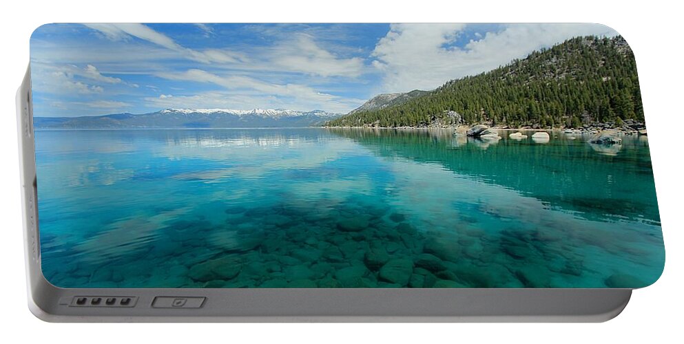 Lake Tahoe Portable Battery Charger featuring the photograph Soulseeker by Sean Sarsfield