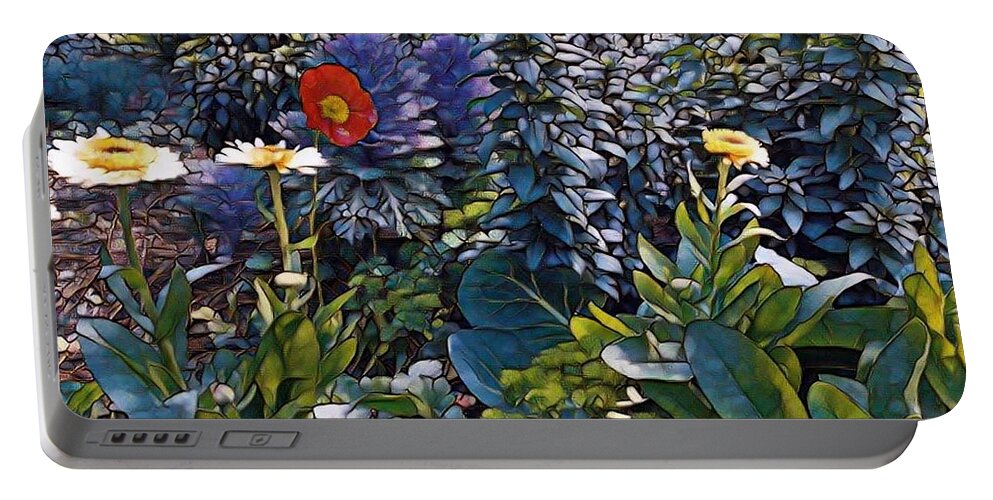 Moore Farms Botanical Garden Portable Battery Charger featuring the photograph Sprint into Spring by Sherry Kuhlkin