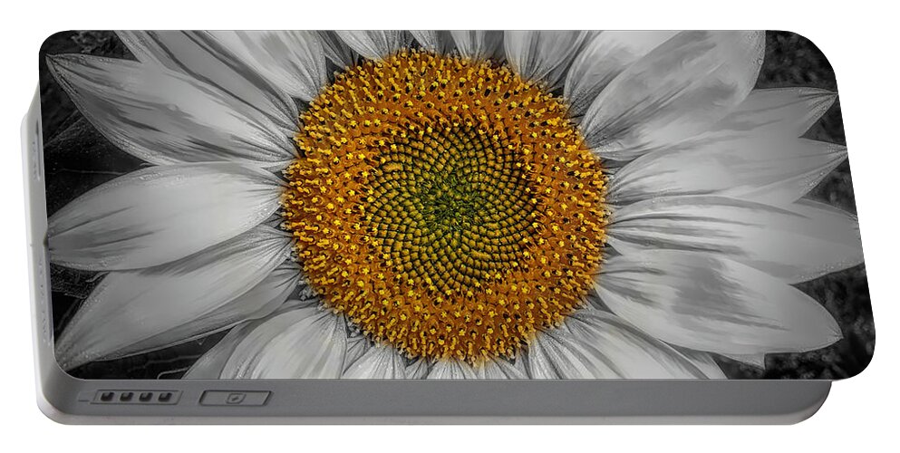 Photographs Portable Battery Charger featuring the photograph Sunflower Delight by John A Rodriguez