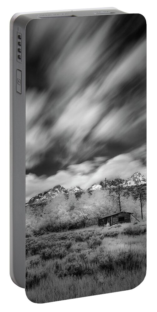 Tetons Portable Battery Charger featuring the photograph Teton Cloudscape by Jon Glaser