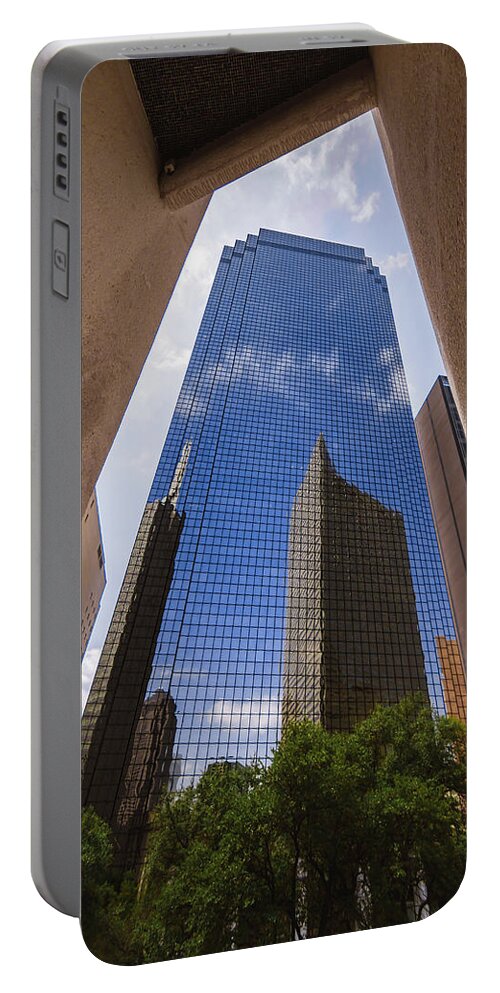 Thanksgiving Portable Battery Charger featuring the photograph Thanksgiving Tower by Peter Hull
