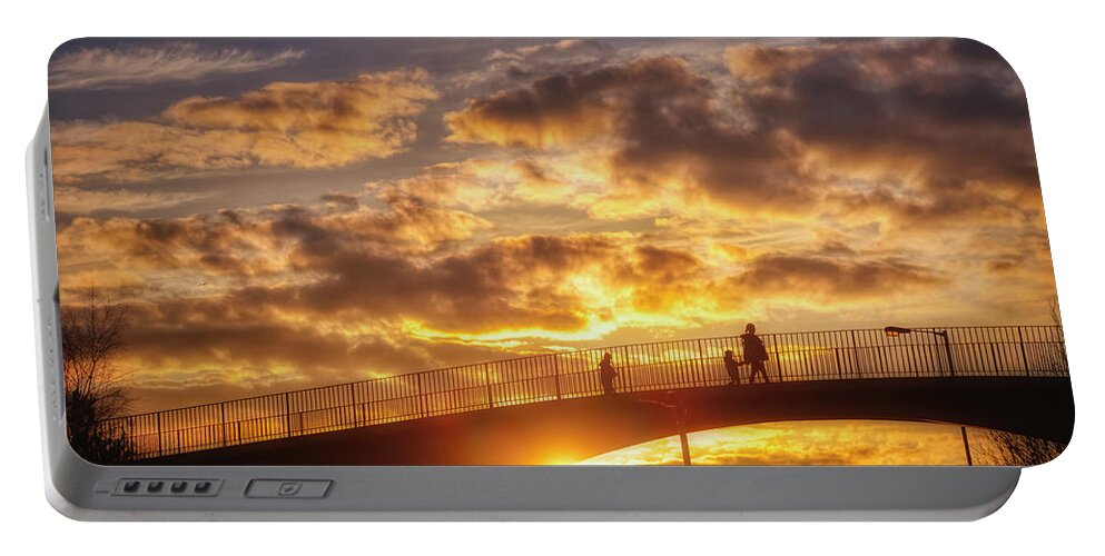 Bridge Portable Battery Charger featuring the photograph The Bridge of Sighs by Micah Offman
