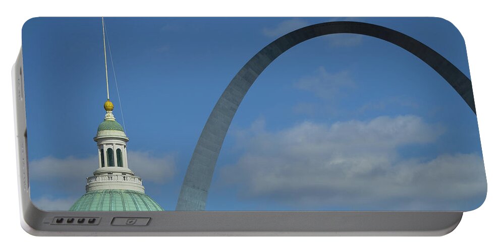 St. Louis Portable Battery Charger featuring the photograph The Dome II by Al Griffin