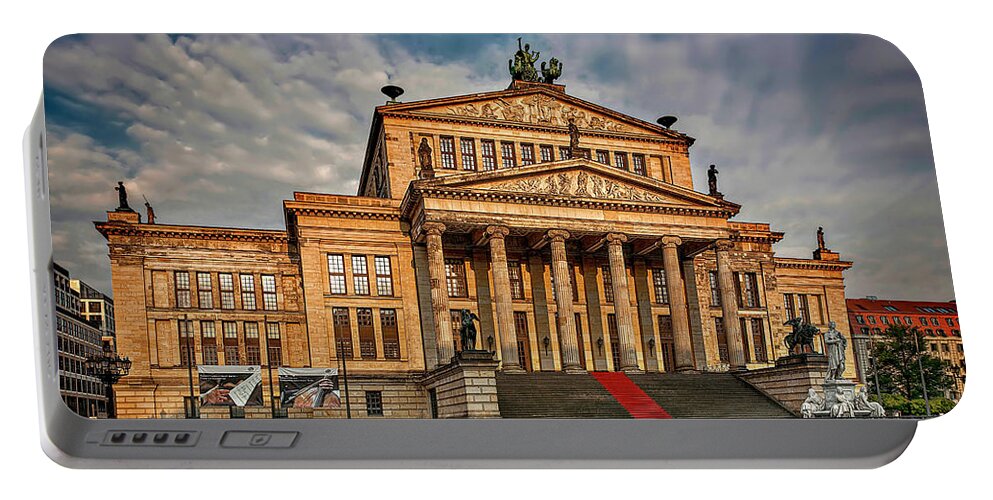 Endre Portable Battery Charger featuring the photograph The Eastern Berlin Opera House by Endre Balogh