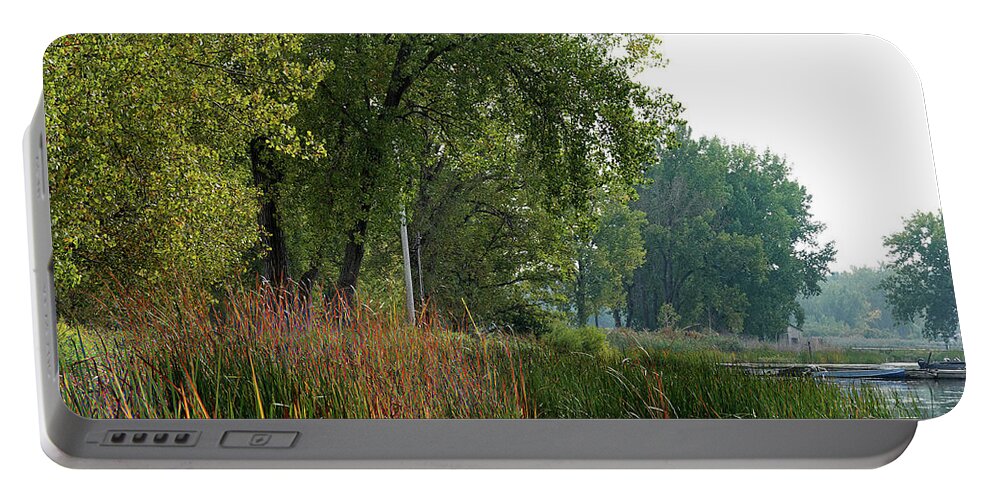 Inlet Portable Battery Charger featuring the photograph The Inlet by Lena Wilhite