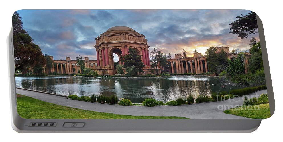 Sf Portable Battery Charger featuring the photograph The Palace by Steve Ondrus
