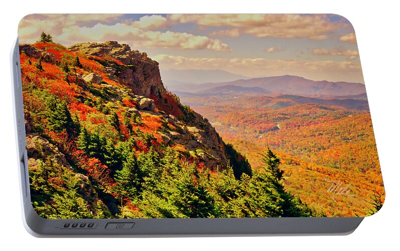 Fall Portable Battery Charger featuring the photograph The Summit in Fall by Meta Gatschenberger