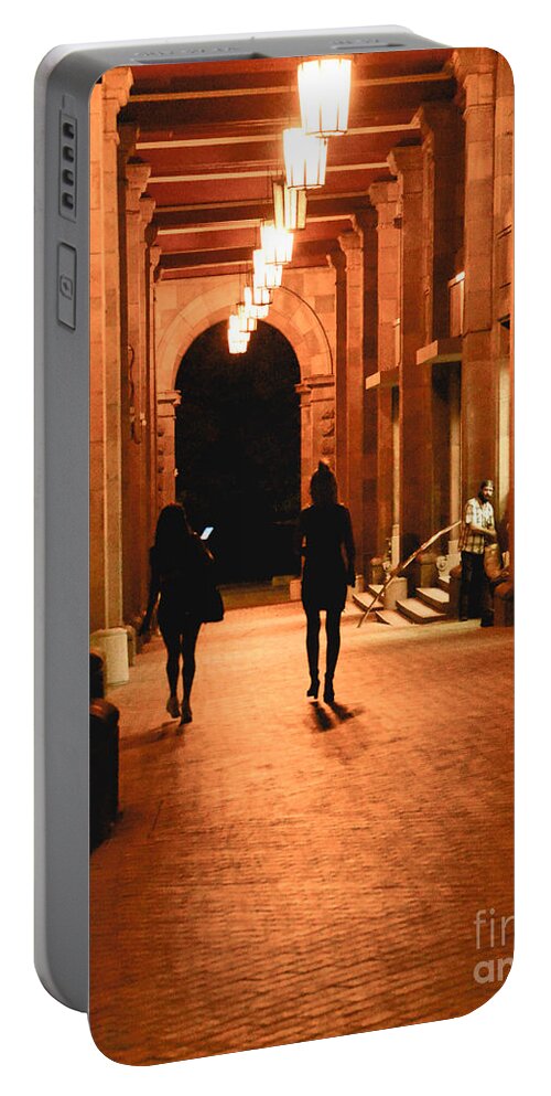 Night Portable Battery Charger featuring the photograph They've got the look by Yavor Mihaylov