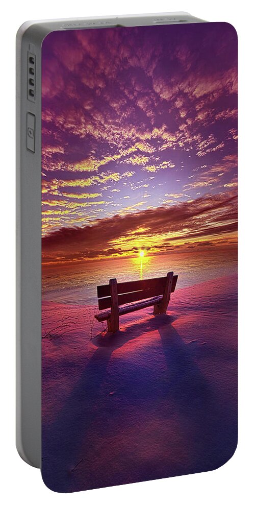 Life Portable Battery Charger featuring the photograph To Belong To Oneself by Phil Koch