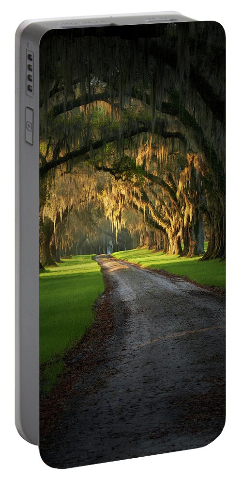 Plantation Portable Battery Charger featuring the photograph Tomotley Plantation by Jon Glaser