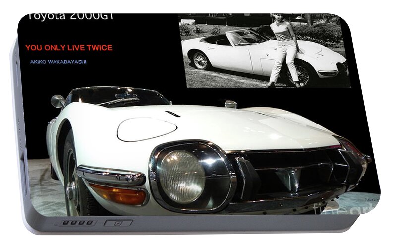 Toyota 00gt You Only Live Twice Akiko Wakabayashi Portable Battery Charger For Sale By Thomas Pollart