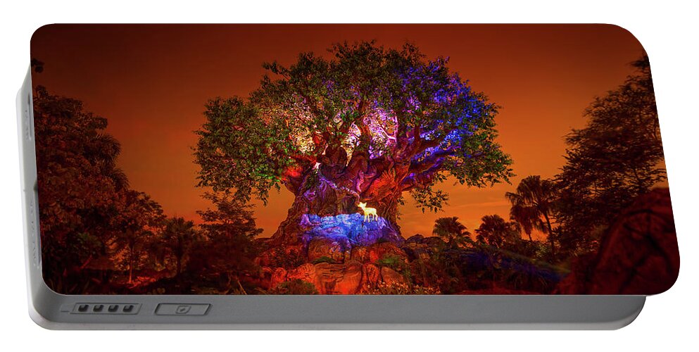 Tree Of Life Portable Battery Charger featuring the photograph Tree of Life Awakenings Show by Mark Andrew Thomas