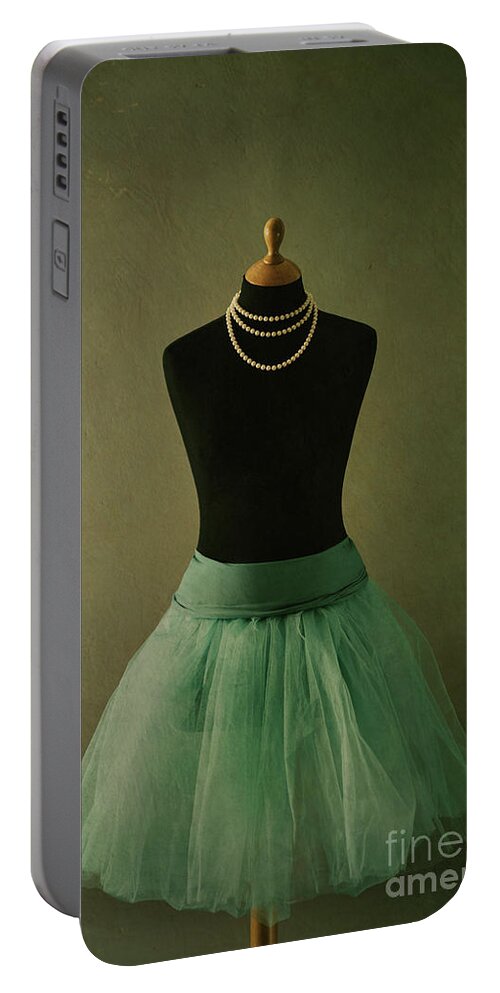 Tulle Portable Battery Charger featuring the photograph Tutu dress by Jelena Jovanovic