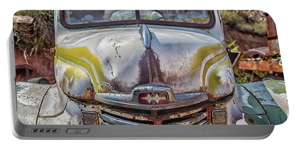 Cars Portable Battery Charger featuring the photograph Vintage Beauty 3 by Marisa Geraghty Photography